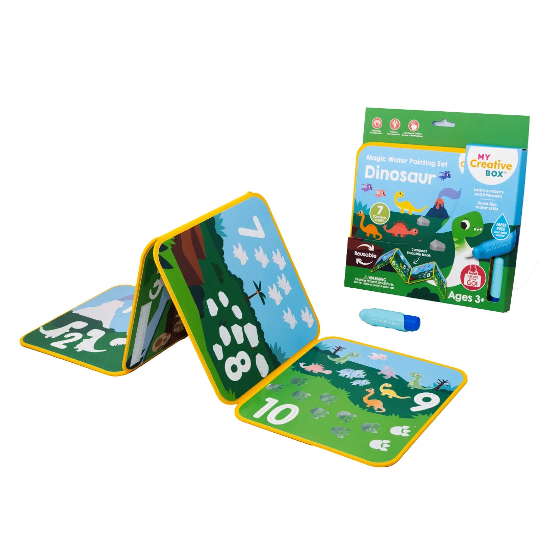 MY CREATIVE DINSOSAUR MAGIC WATER PAINTING SET