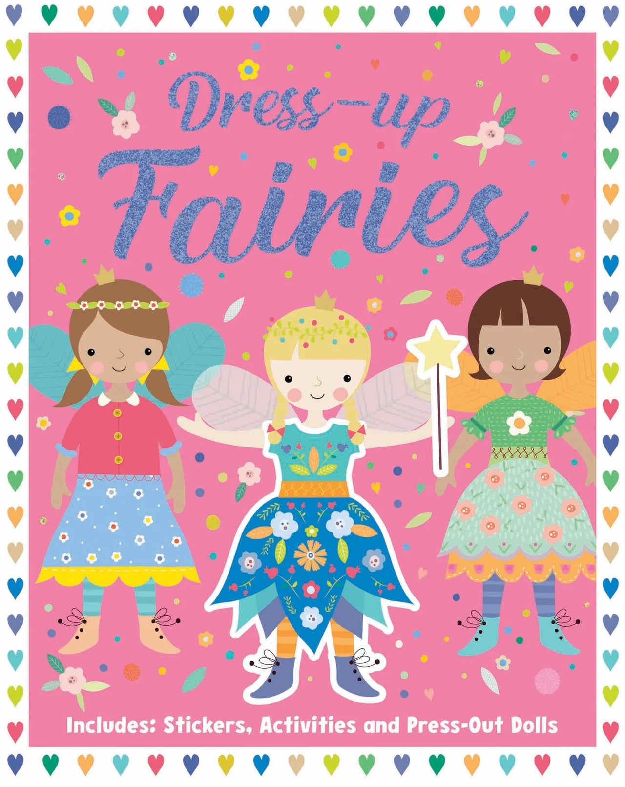 STICKER DRESS-UP BOOK - FAIRIES