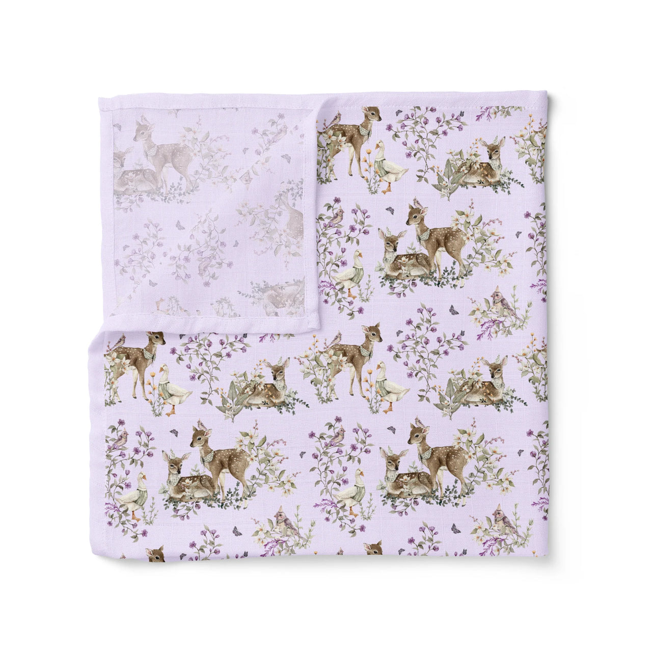 CONFETTI KIDZ MUSLIN SWADDLE - ENCHANTED FOREST