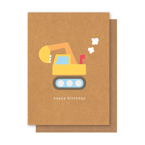 YELLOW DIGGER-HAPPY BIRTHDAY