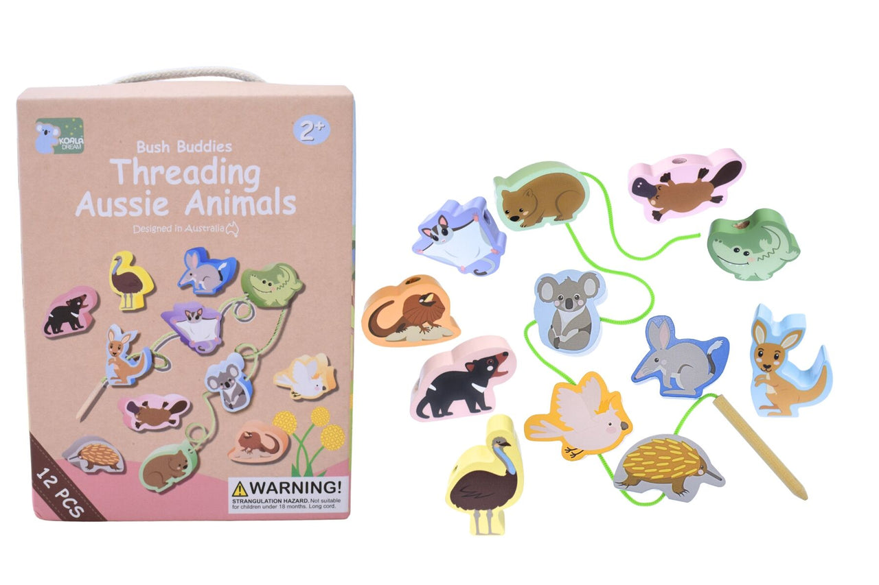 BUSH BUDDIES THREADING AUSSIE ANIMALS