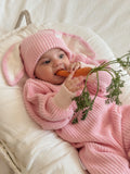 ZIGGY LOU WINTER PLAYSUIT EASTER - DAHLIA