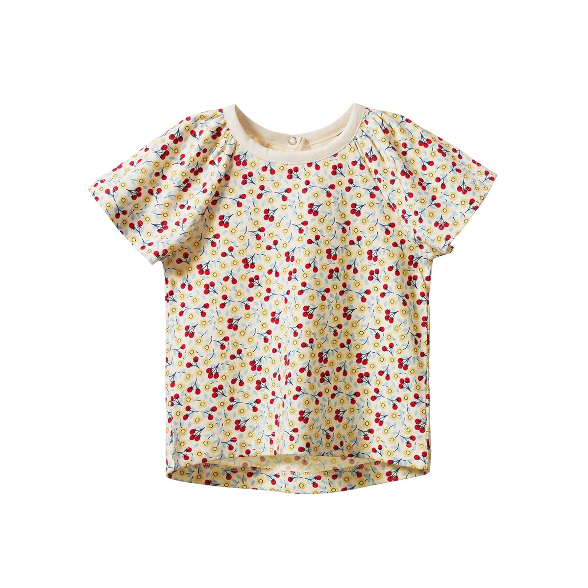 NATURE BABY FAYE TEE KITCHEN GARDEN PRINT