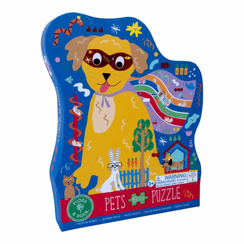 40PC SHAPED JIGSAW PUZZLE PETS