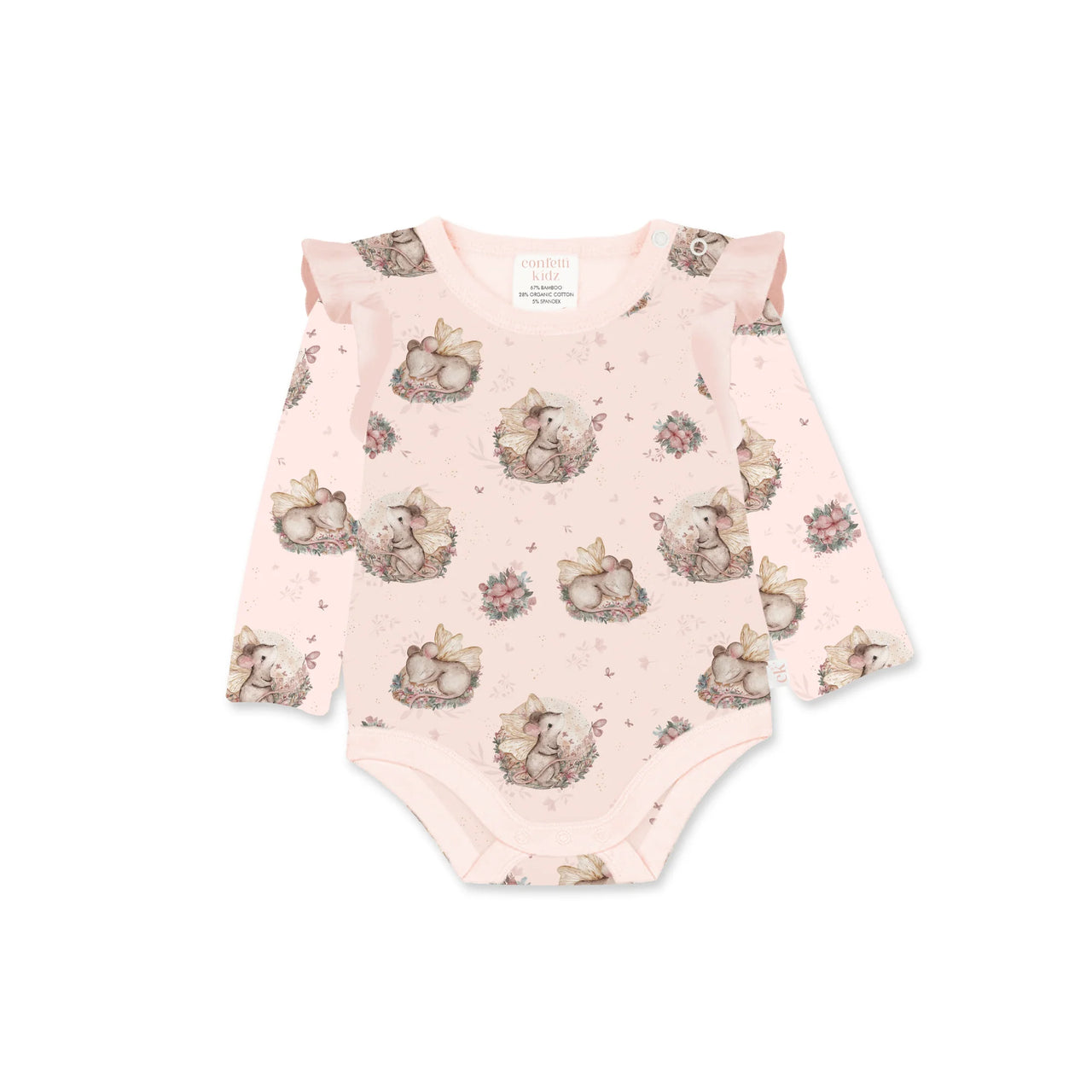 CONFETTI KIDZ FRILLY BODYSUIT - FAIRY WONDERS