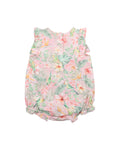 FOX & FINCH BUDGIE PINK FLORAL FRILL BODYSUIT