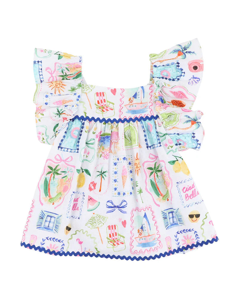 FOX & FINCH SUMMER VACAY RIC RAC TOP