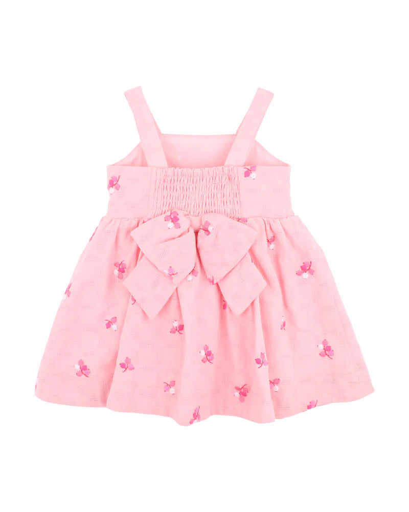 FOX & FINCH SUMMER VACAY EMBROIDERED DRESS