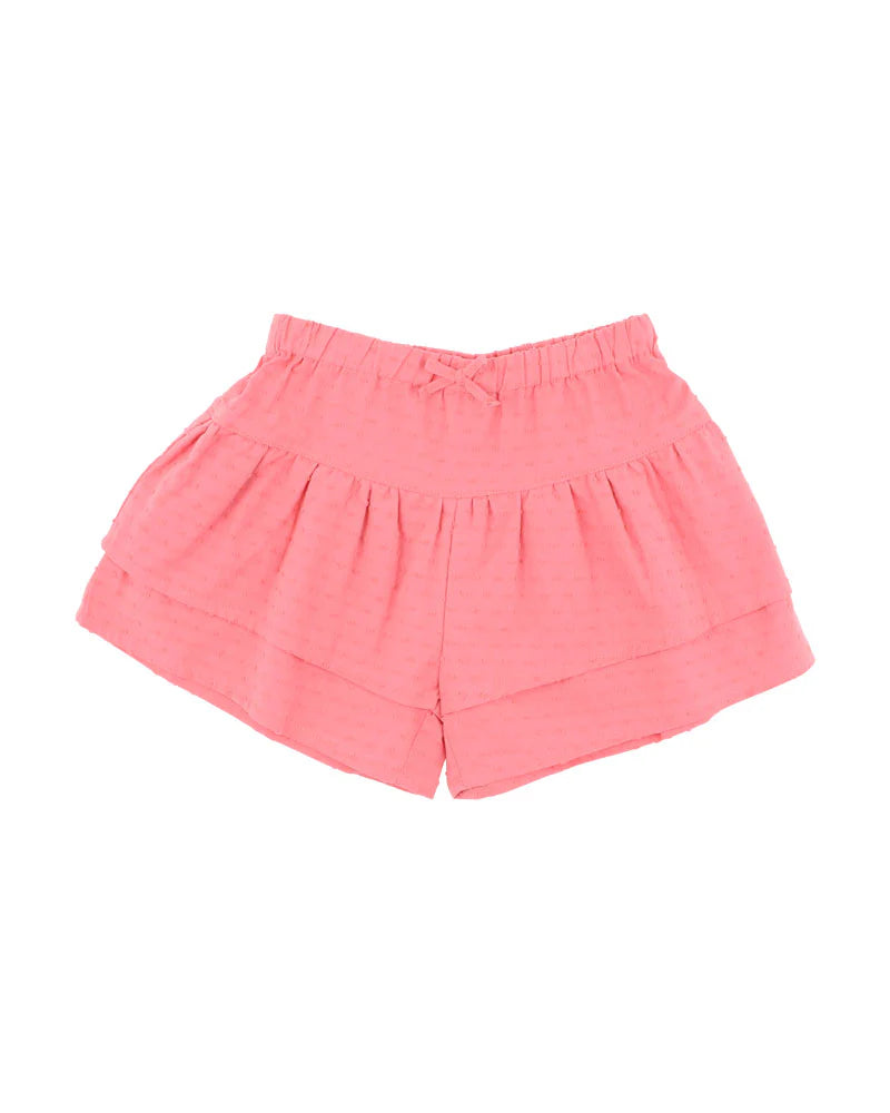 FOX & FINCH SHELL PINK SHORTS