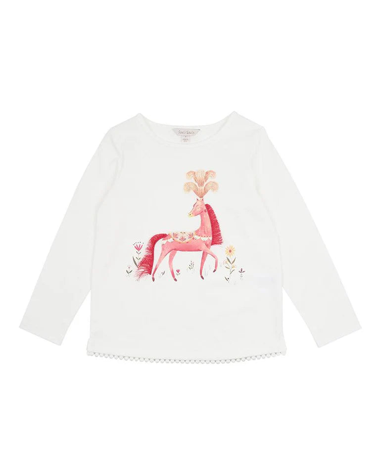 FOX & FINCH WILD HORSES TEE