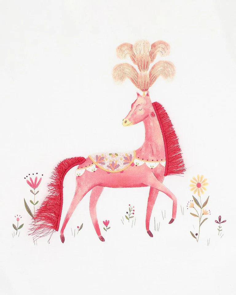 FOX & FINCH WILD HORSES TEE