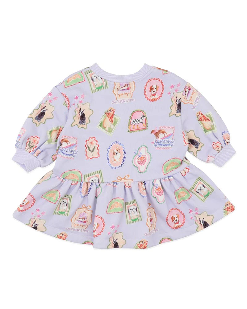FOX & FINCH WINTER VACAY SWEATSHIRT DRESS