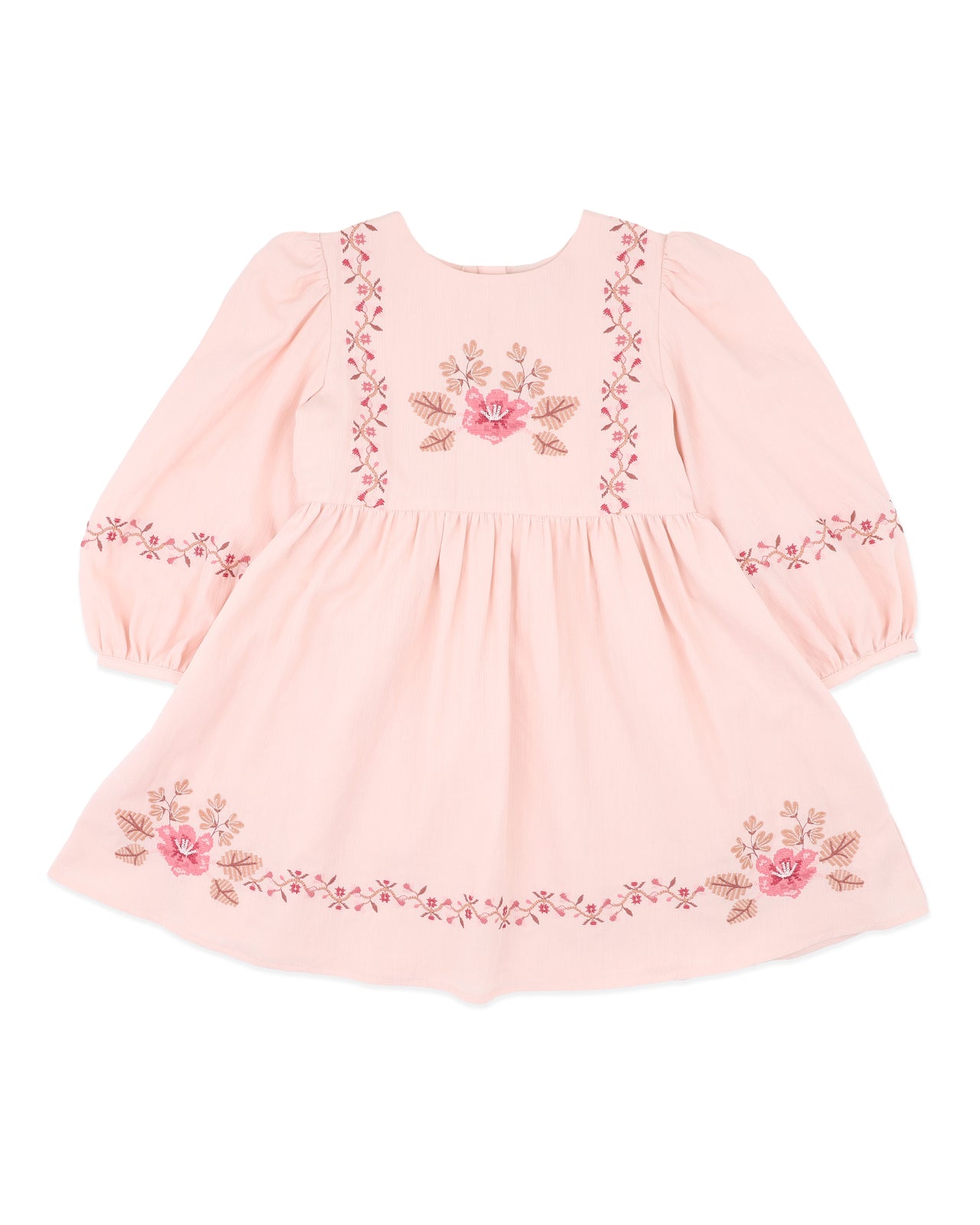 FOX & FINCH WILD GARDEN EMB DRESS 3YRS