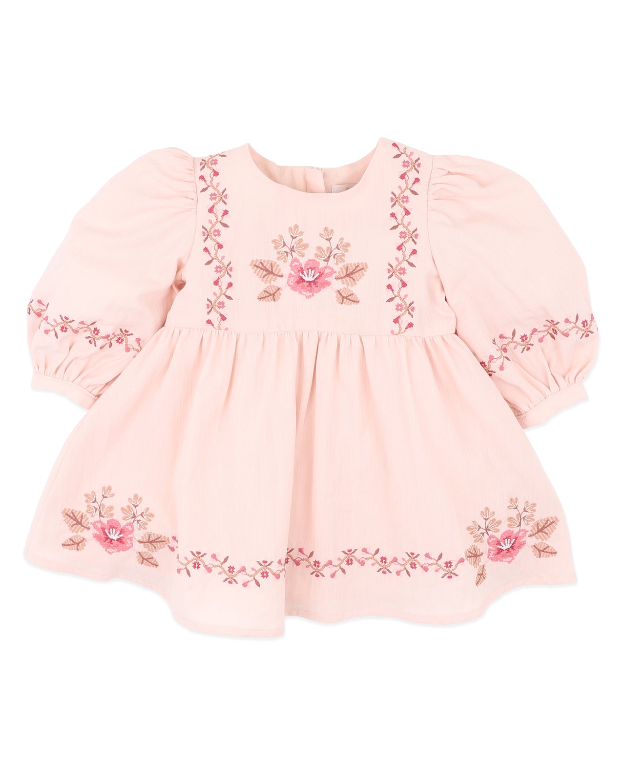 FOX & FINCH WILD GARDEN EMB DRESS