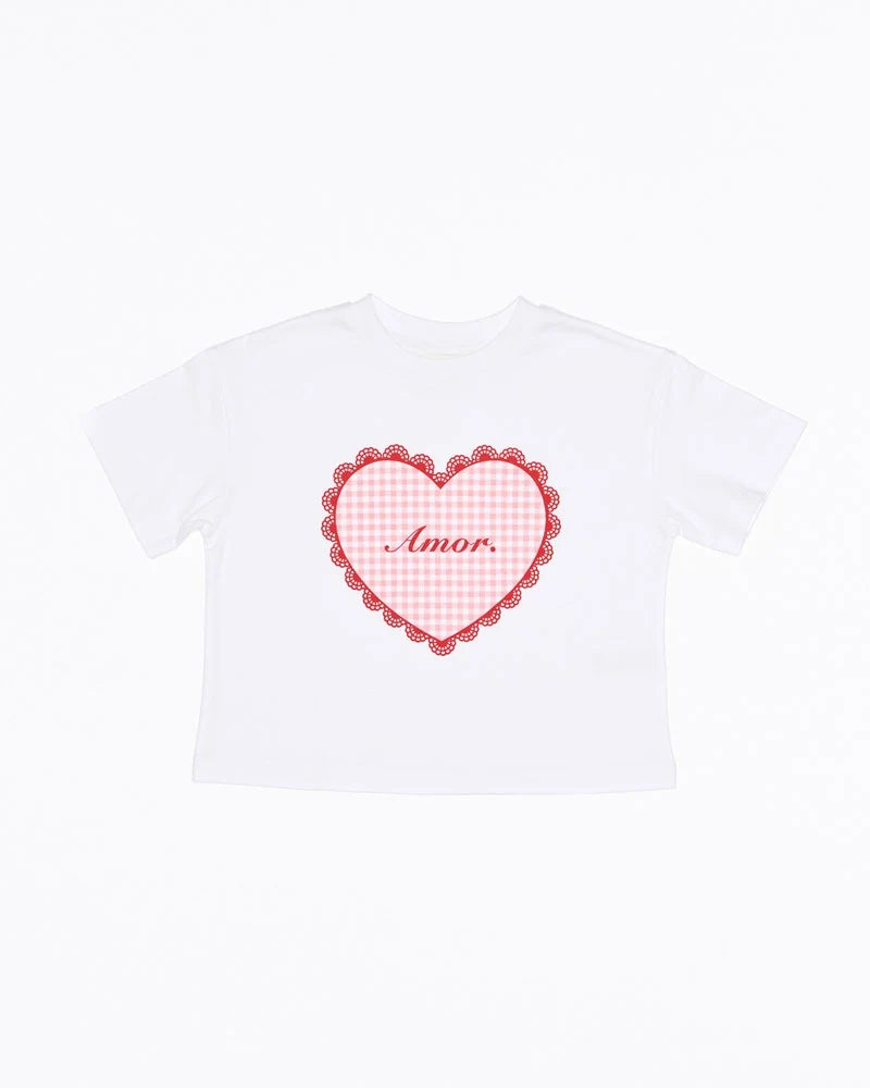 WALNUT FELIX TEE - AMOR HEART