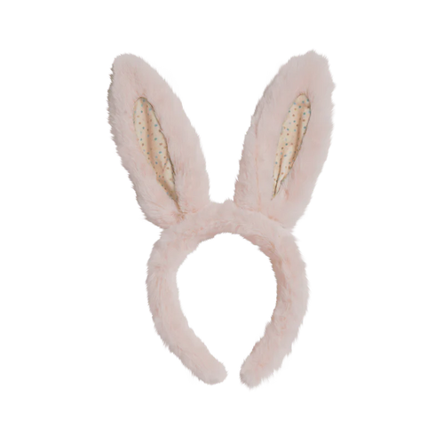 FLUFFLE BUNNY HEADBAND - PINK