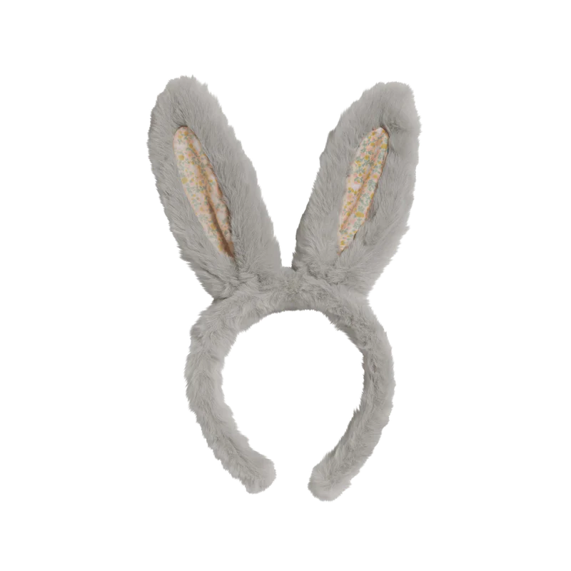 FLUFFLE BUNNY HEADBAND - SMOKE