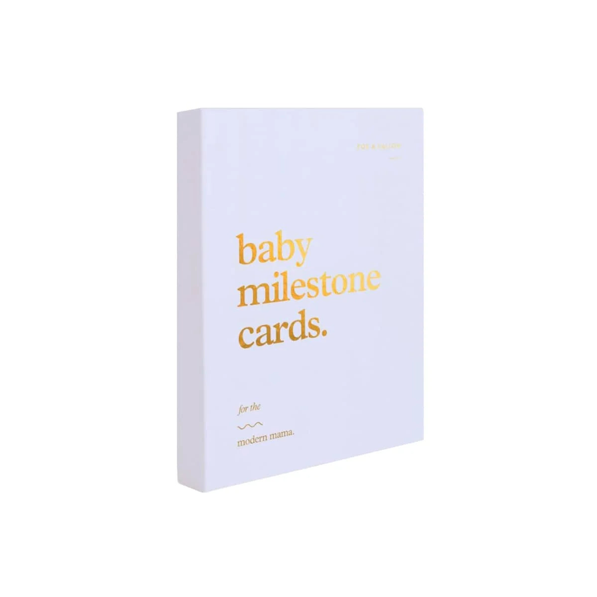 FOX & FALLOW BABY MILESTONE CARDS - POWDER BLUE