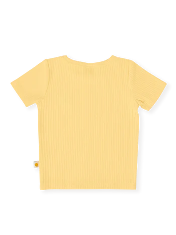 GOLDIE & ACE KAI RIB T-SHIRT LEMON