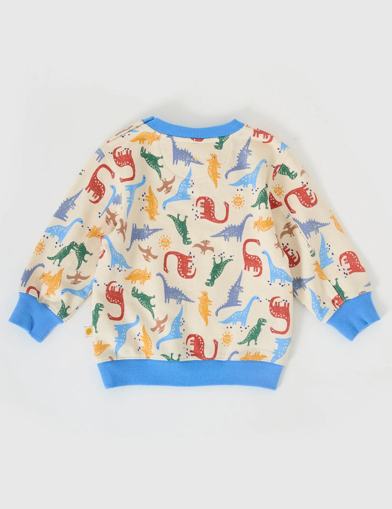 GOLDIE & ACE DINO-MITE RELAXED TERRY SWEATER
