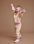 GOLDIE & ACE DAISY MEADOW RELAXED TERRY SWEATER