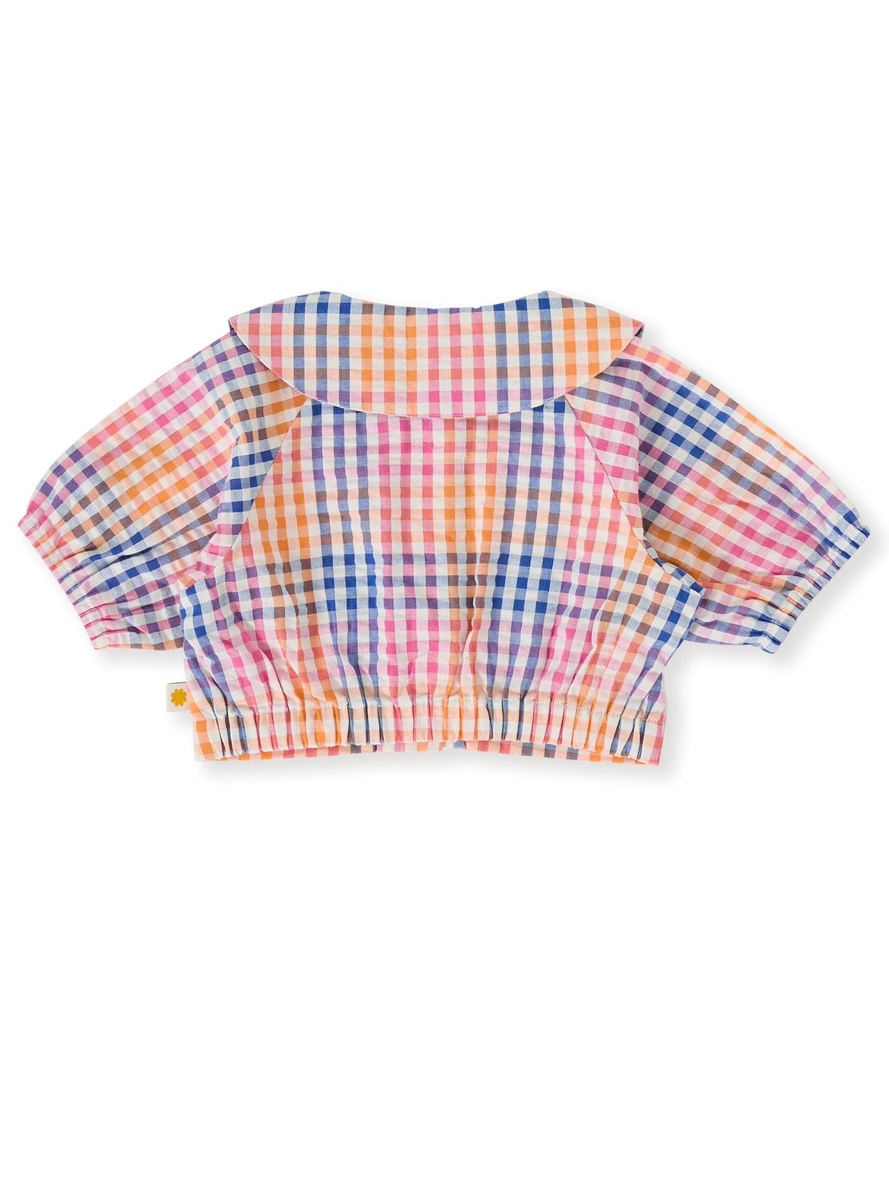 GOLDIE & ACE RAINBOW GINGHAM BEATRICE BLOUSE
