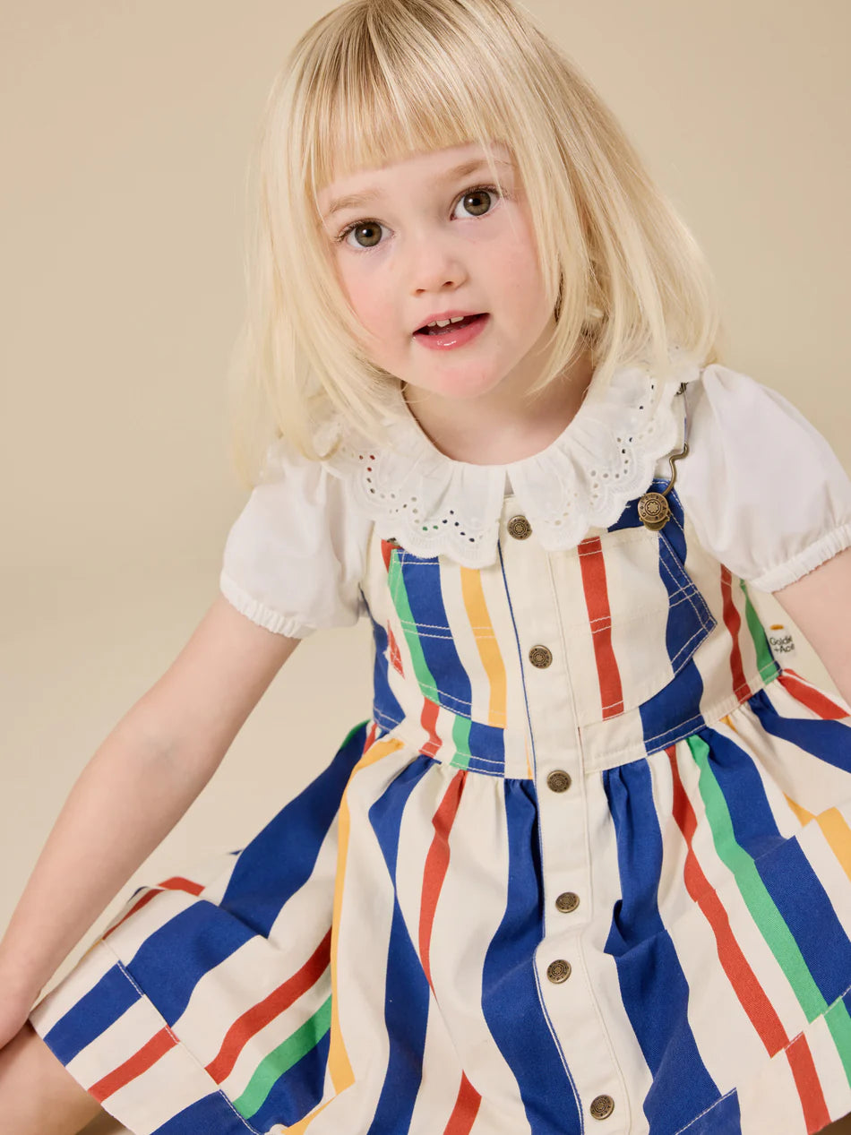 GOLDIE & ACE LAURA PUFF SLEEVE COLLAR TOP