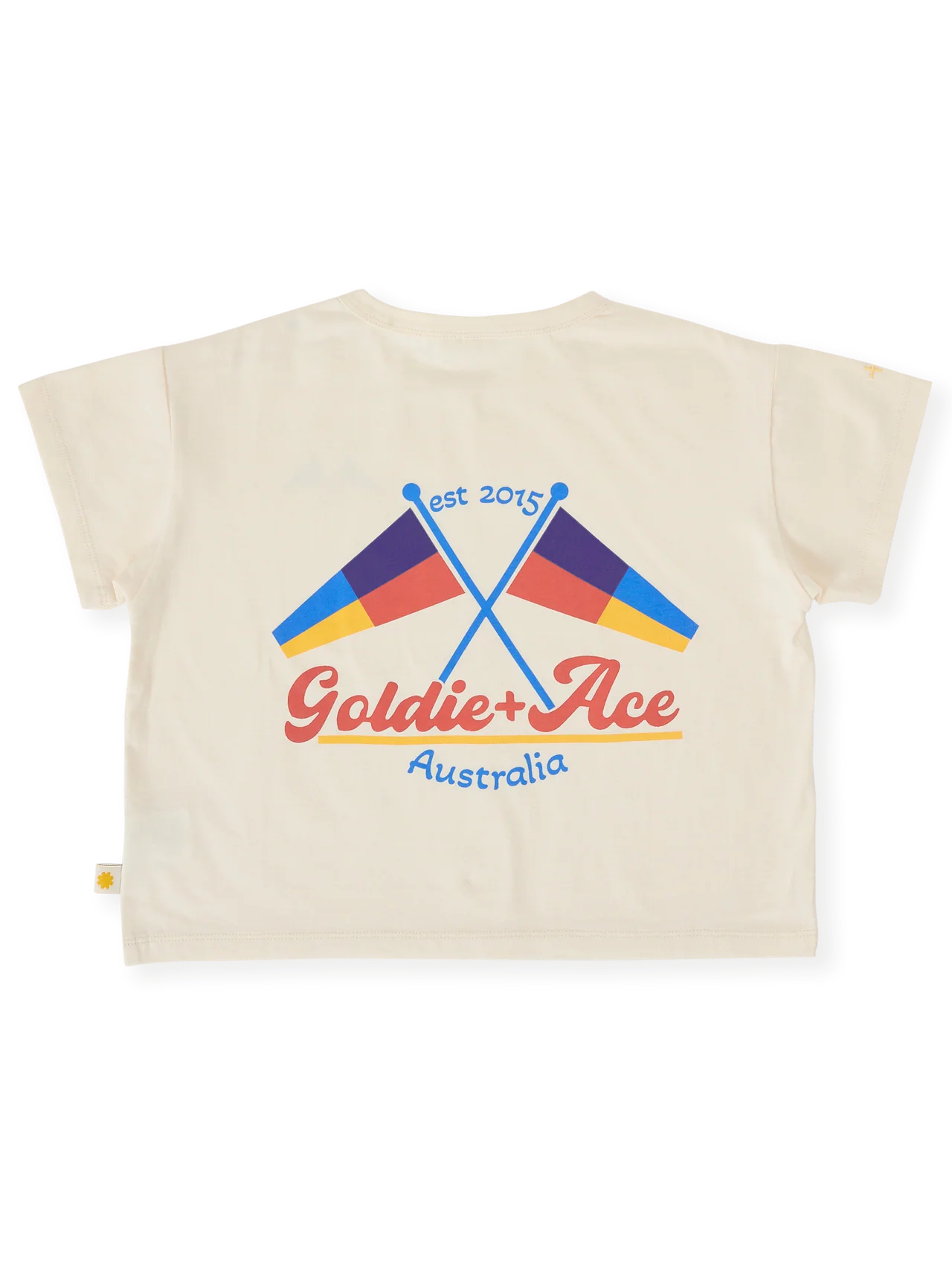 GOLDIE & ACE NAUTICAL FLAG OVERSIZED T-SHIRT