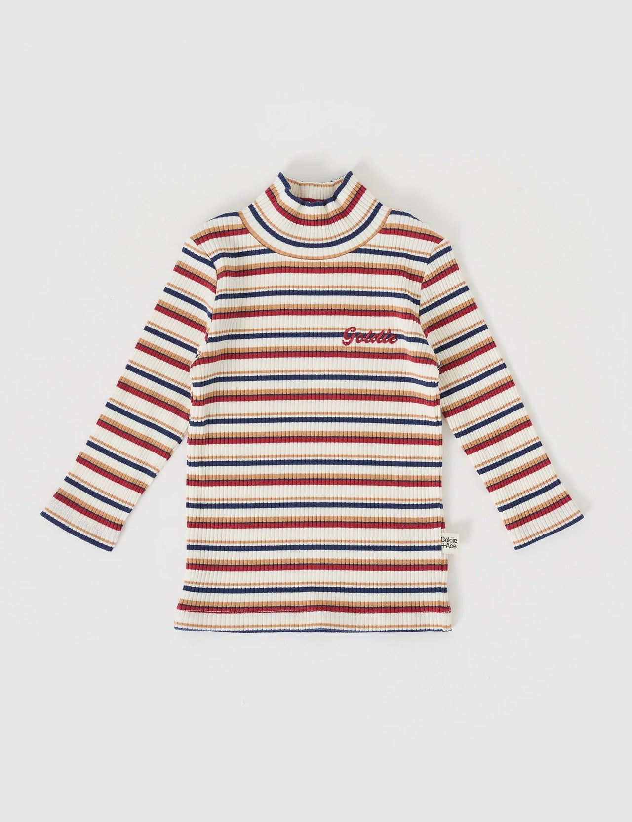GOLDIE & ACE OUTBACK STRIPE EMBROIDERED RIB SKIVVY