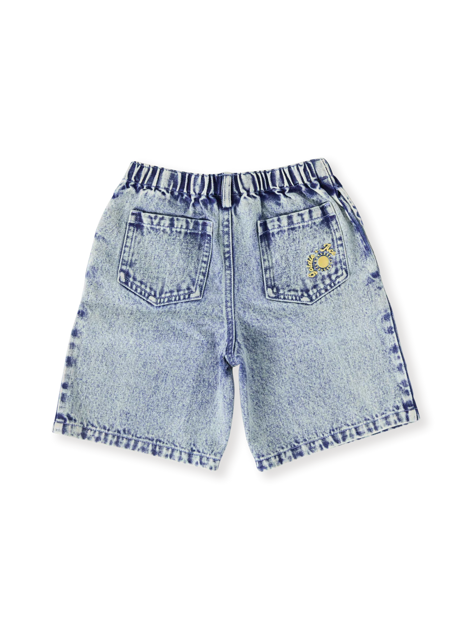 GOLDIE & ACE KIRBY RELAXED DENIM SHORTS