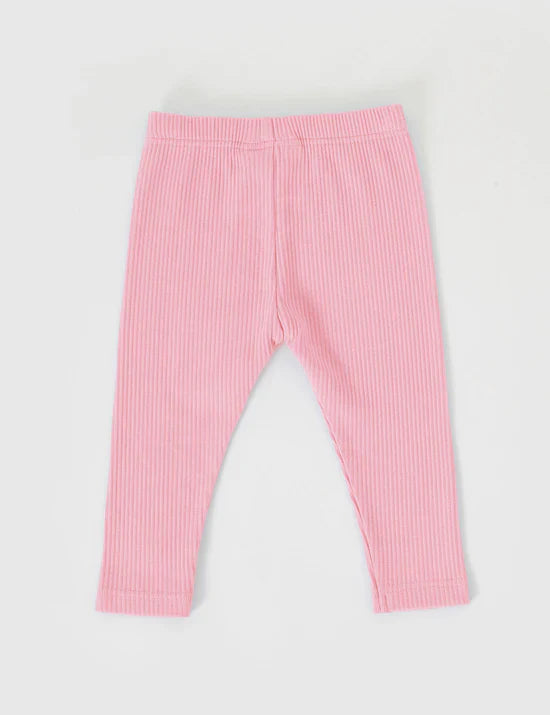 GOLDIE & ACE BOWIE RIB LEGGING SWEET PEA
