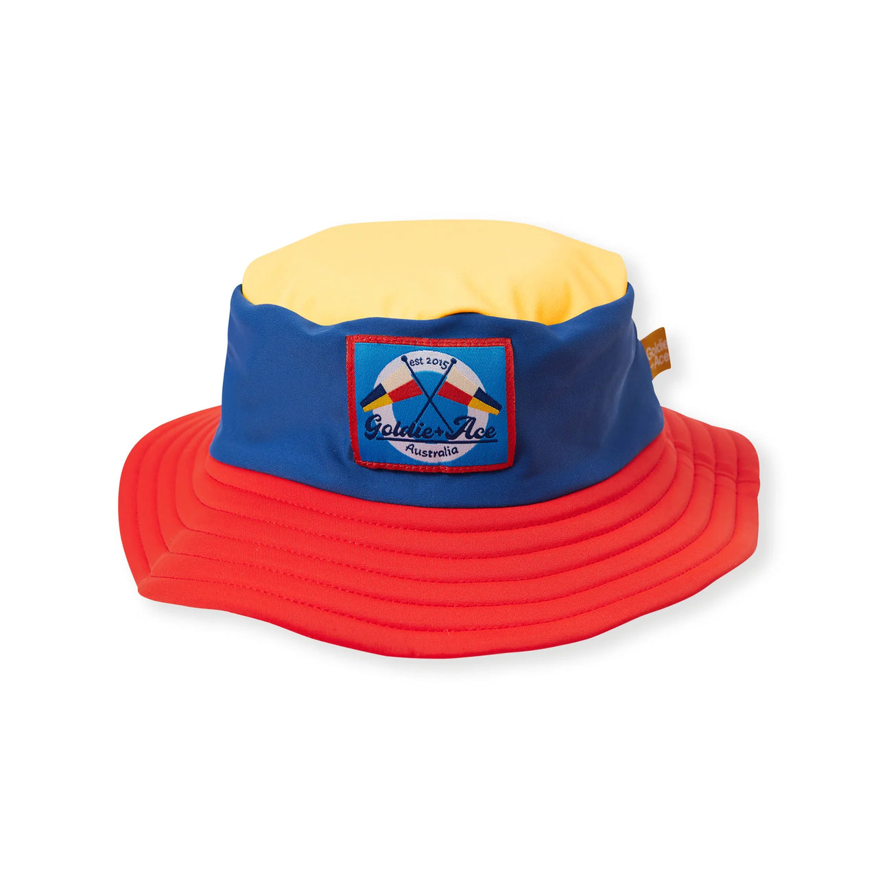 GOLDIE & ACE NAUTICAL FLAG SWIM BUCKET HAT