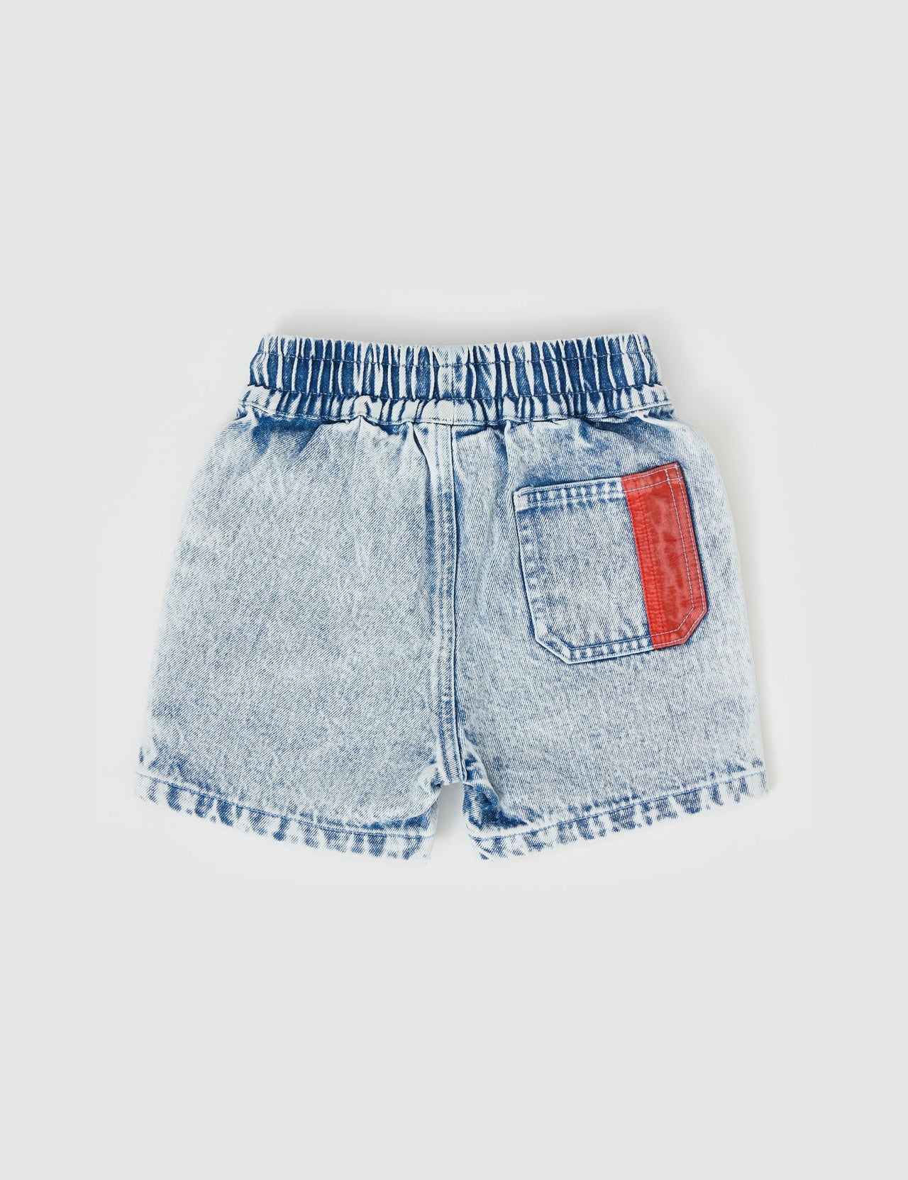 GOLDIE & ACE NOAH COLOUR POP CARGO DENIM SHORTS