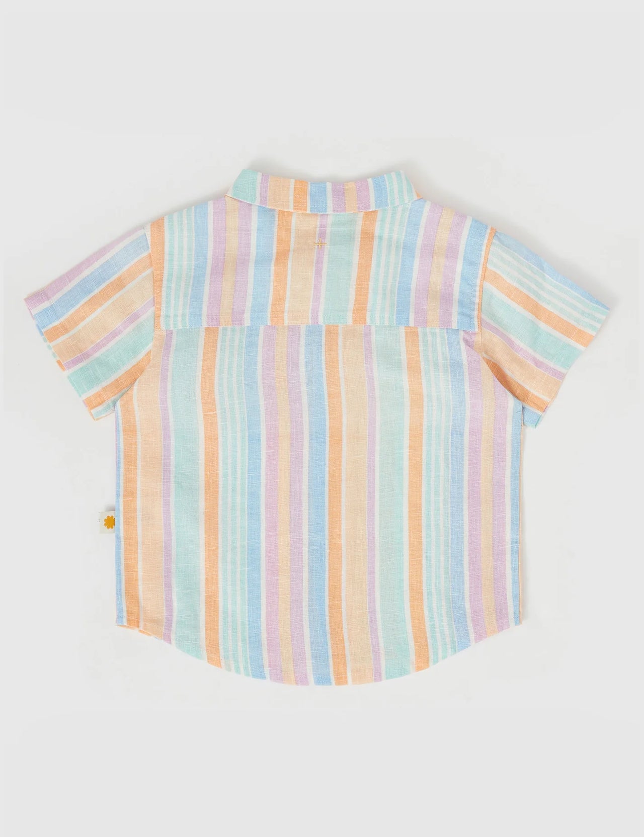 GOLDIE & ACE HOLIDAY LINEN SHIRT PASTEL STRIPE