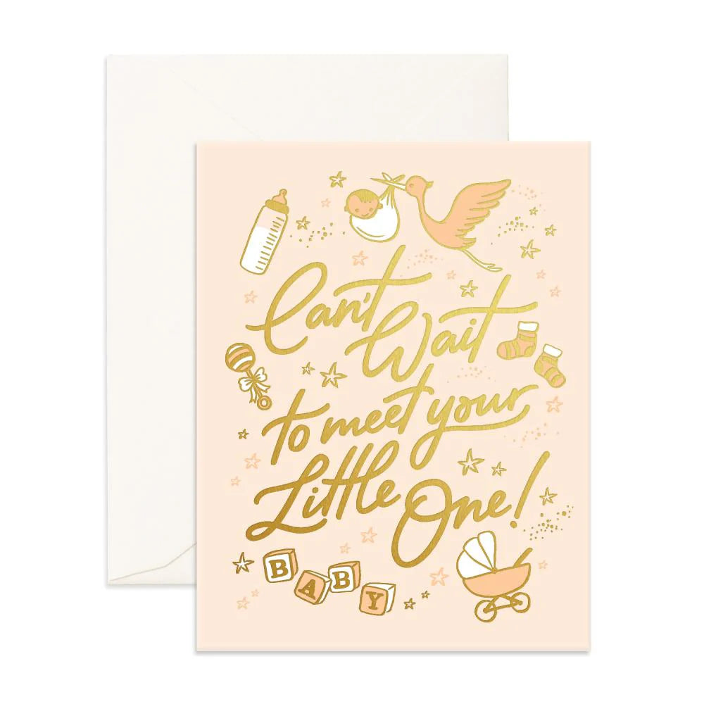 MEET LITTLE ONE GREETING CARD