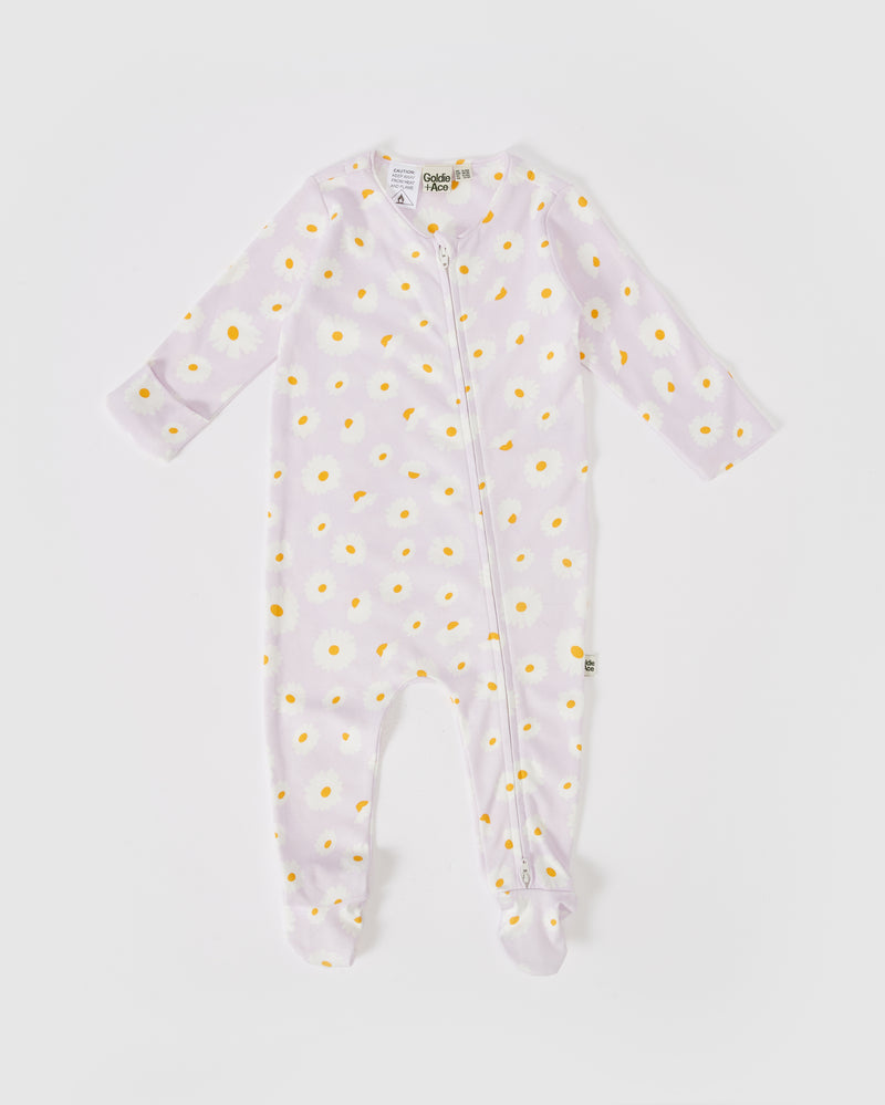 GOLDIE & ACE DANCING DAISY PRINT ZIPSUIT