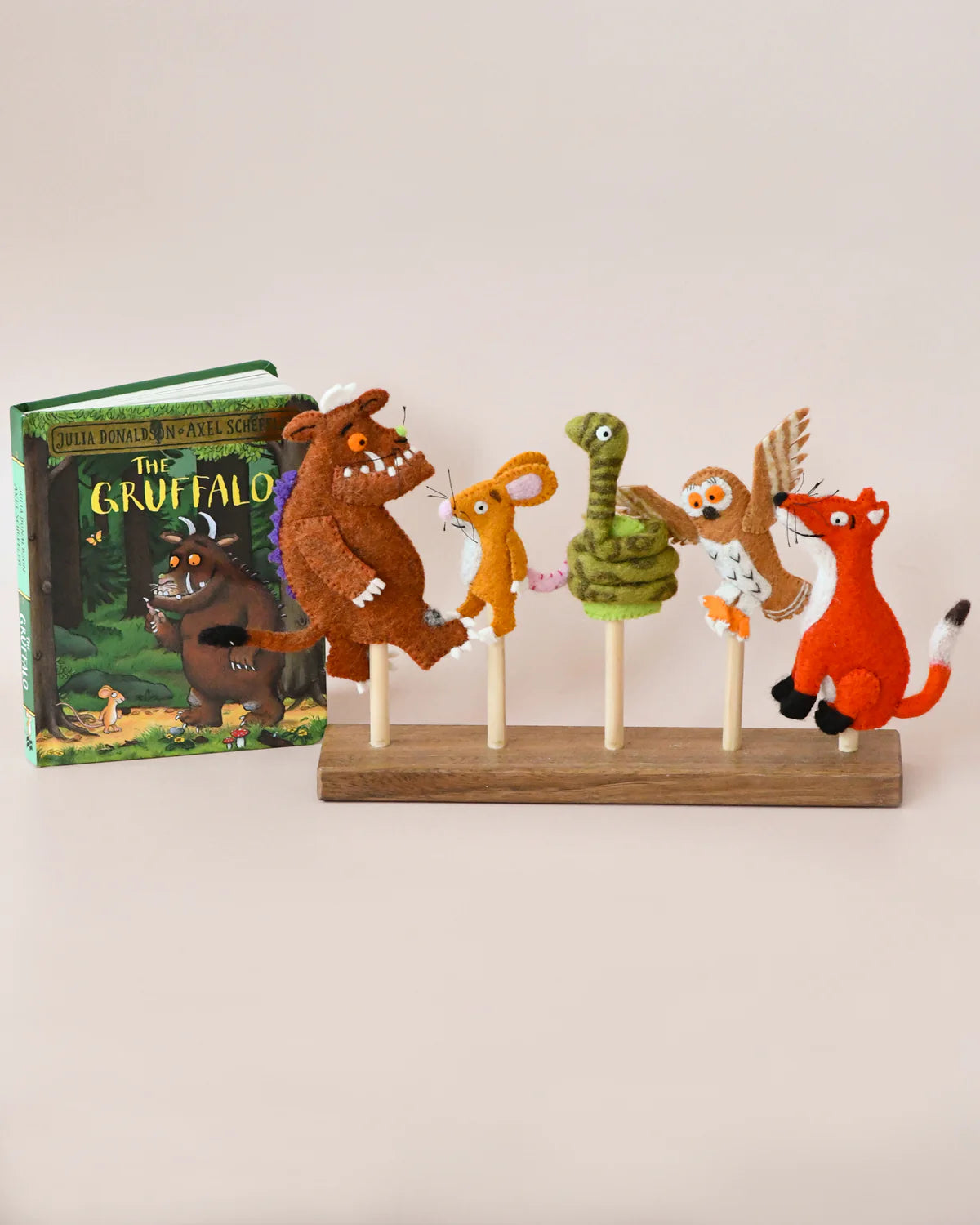TARA TREASURES THE GRUFFALO FINGER PUPPET SET