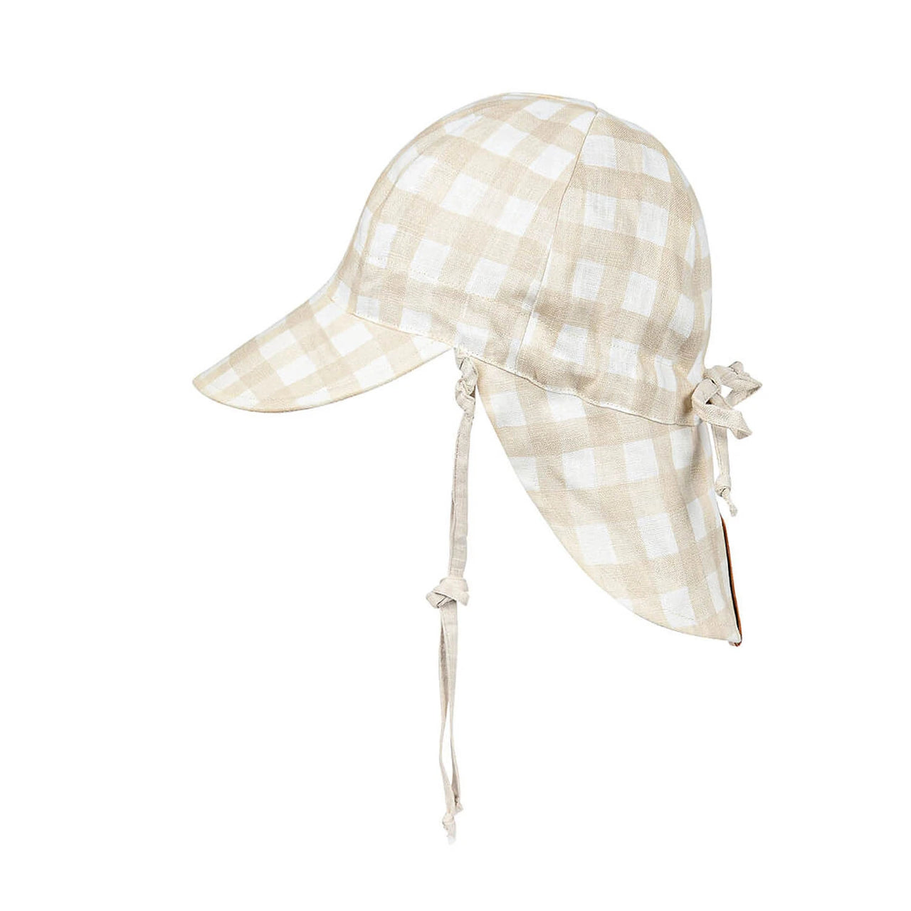 BEDHEAD LOUNGER REVERSIBE FLAP SUNHAT - FLYNN/FLAX