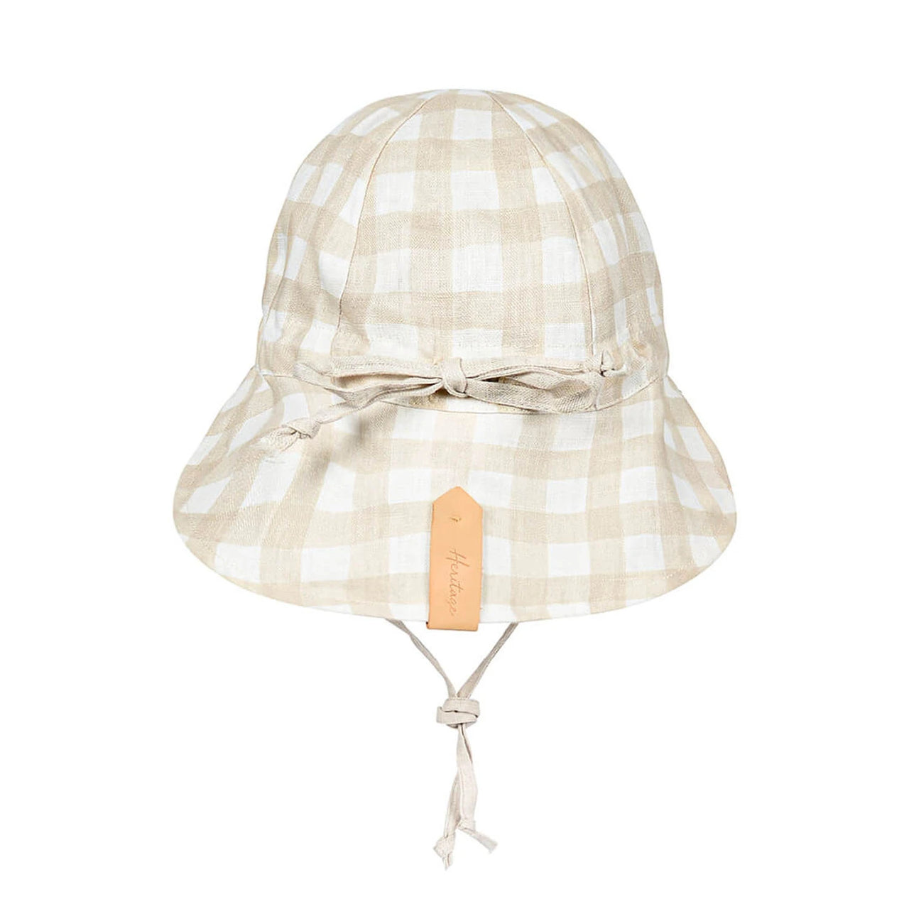 BEDHEAD LOUNGER REVERSIBE FLAP SUNHAT - FLYNN/FLAX