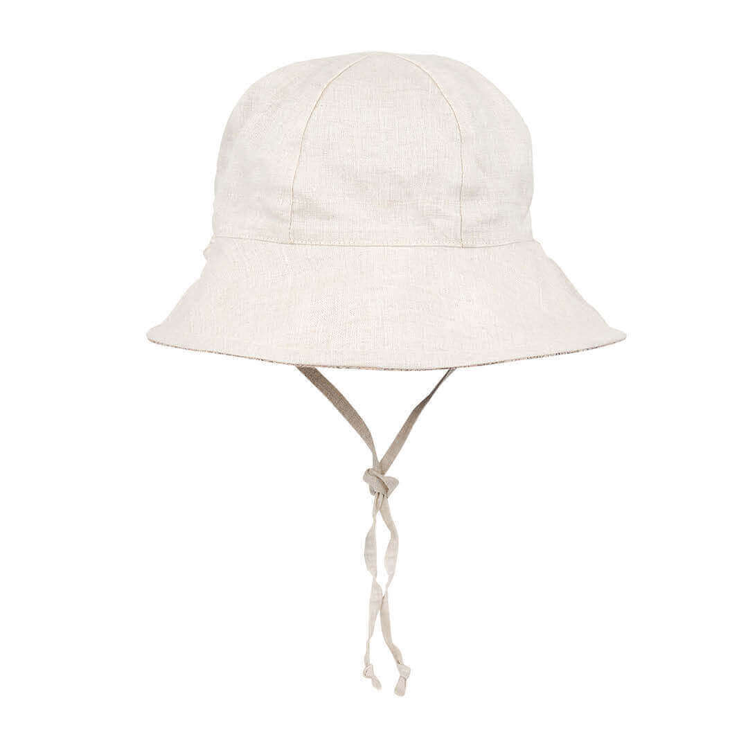 BEDHEAD WANDERER REVERSIBLE PANELLED BUCKET HAT- FLYNN/FLAX