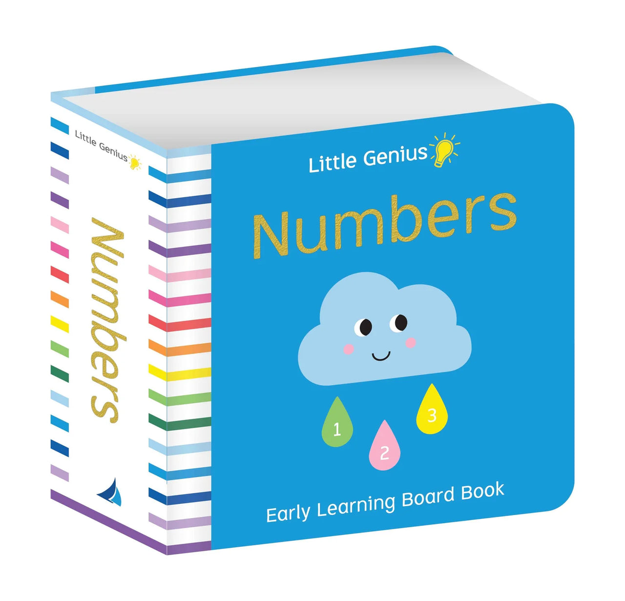 LITTLE GENIUS VOL.2 CHUNKY BOARD BOOK - NUMBERS