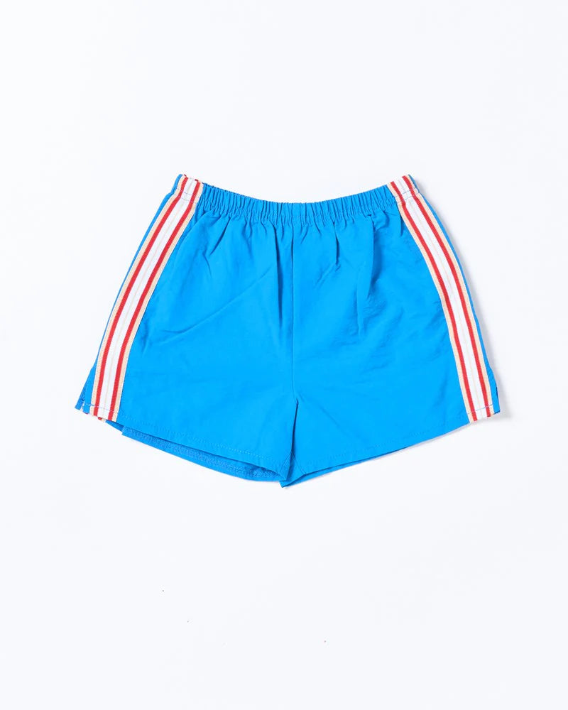 WALNUT HARLEY SHORT - BLUE
