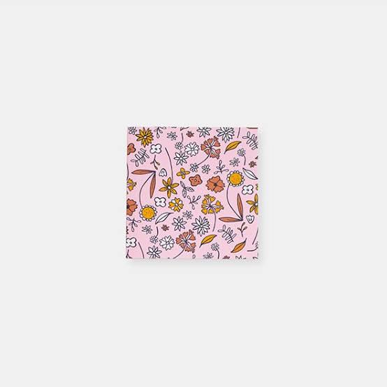 CARD SMALL -  VINTAGE FLORAL