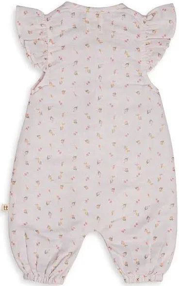 TINY TWIG PLAYSUIT CAP SLEEVE - PRETTY IN PINK