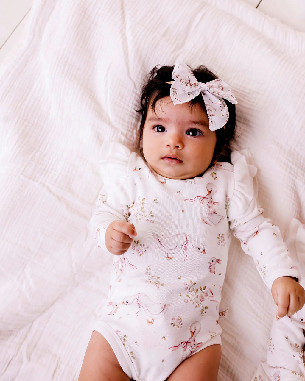 CONFETTI KIDZ FRILLY BODYSUIT - FOREVER FRIENDS