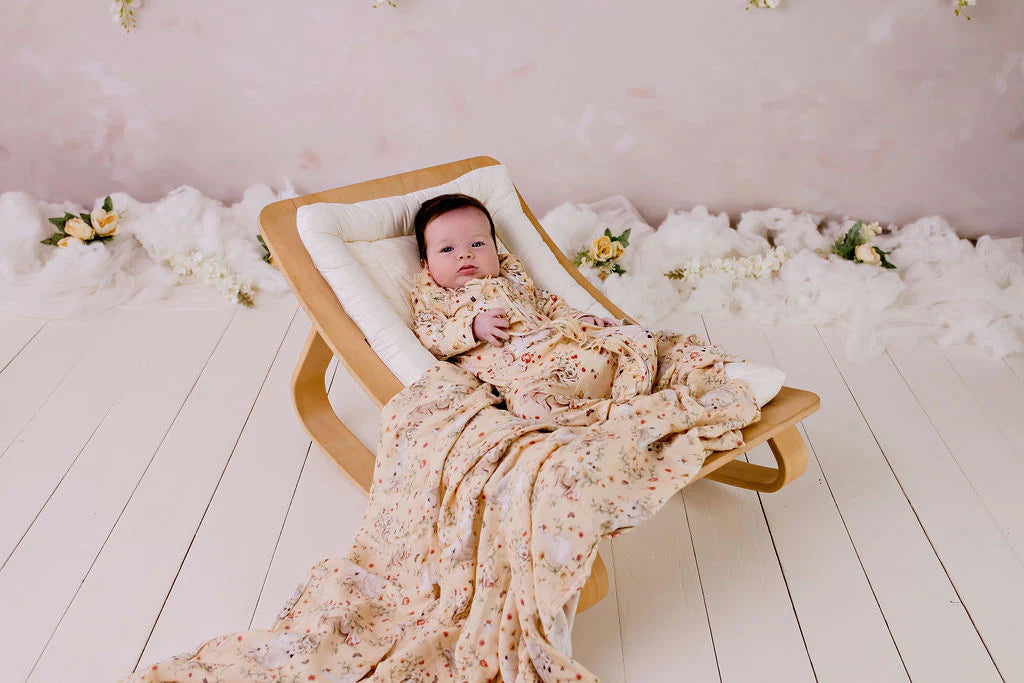 CONFETTI KIDZ BAMBOO ZIPSUIT - IN THE MEADOW