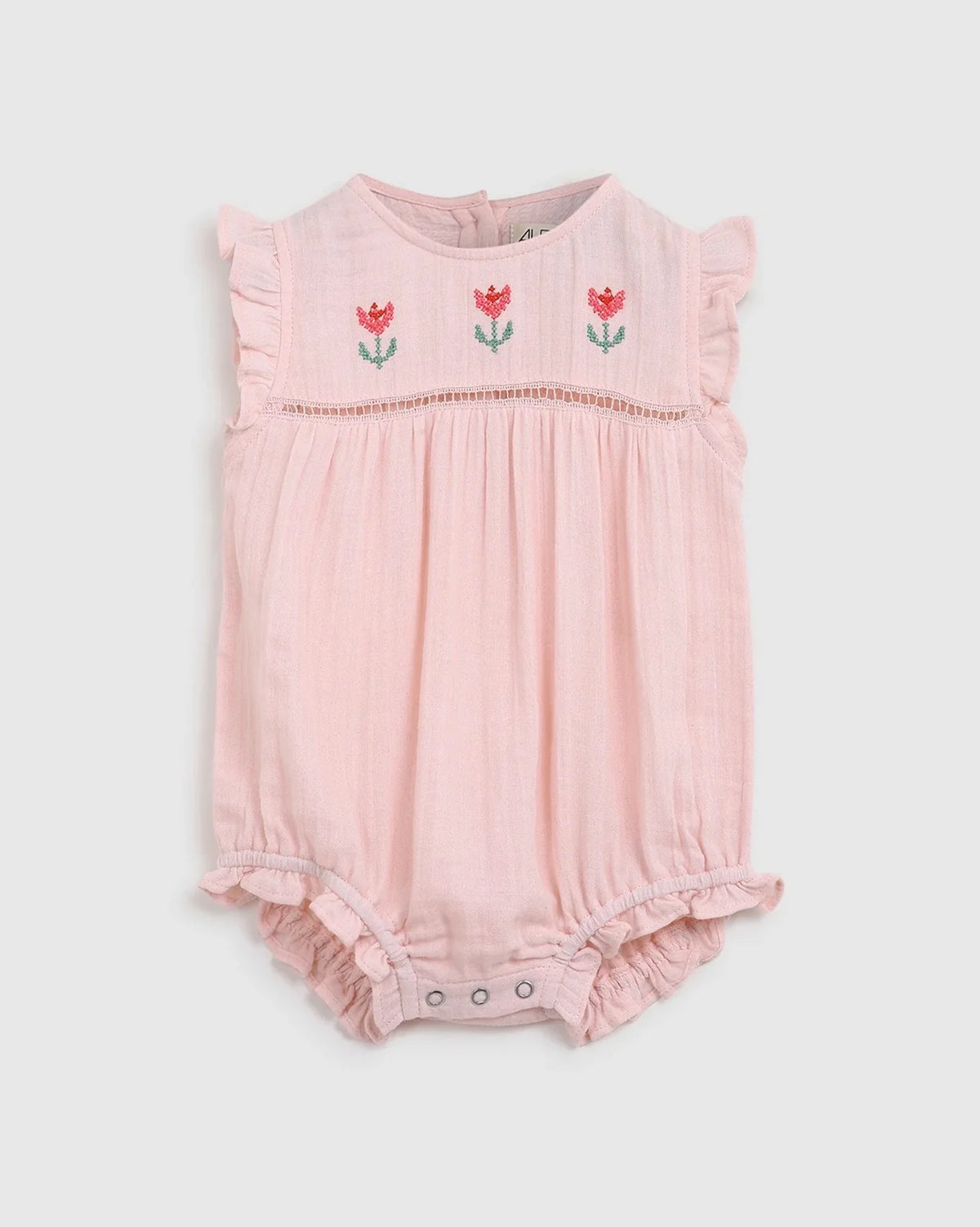 ALEX & ANT FLEE PLAYSUIT PINK