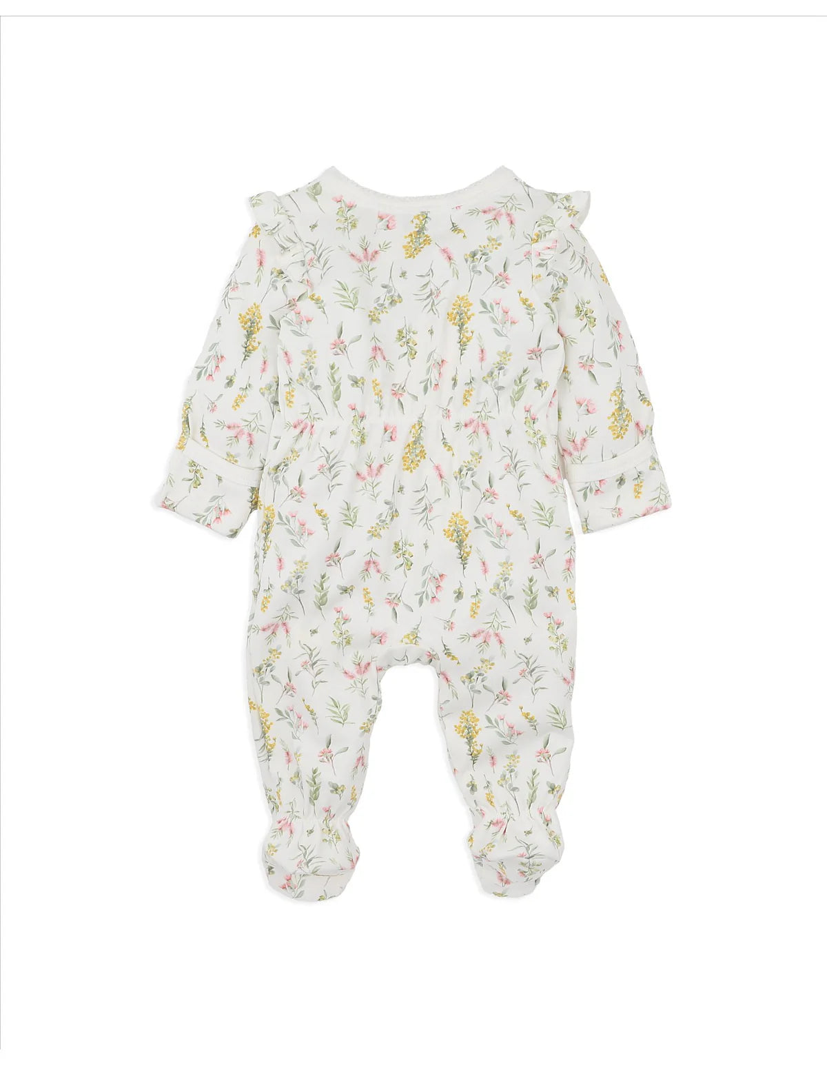 BEBE CHARLIE WATTLE ZIP ONESIE