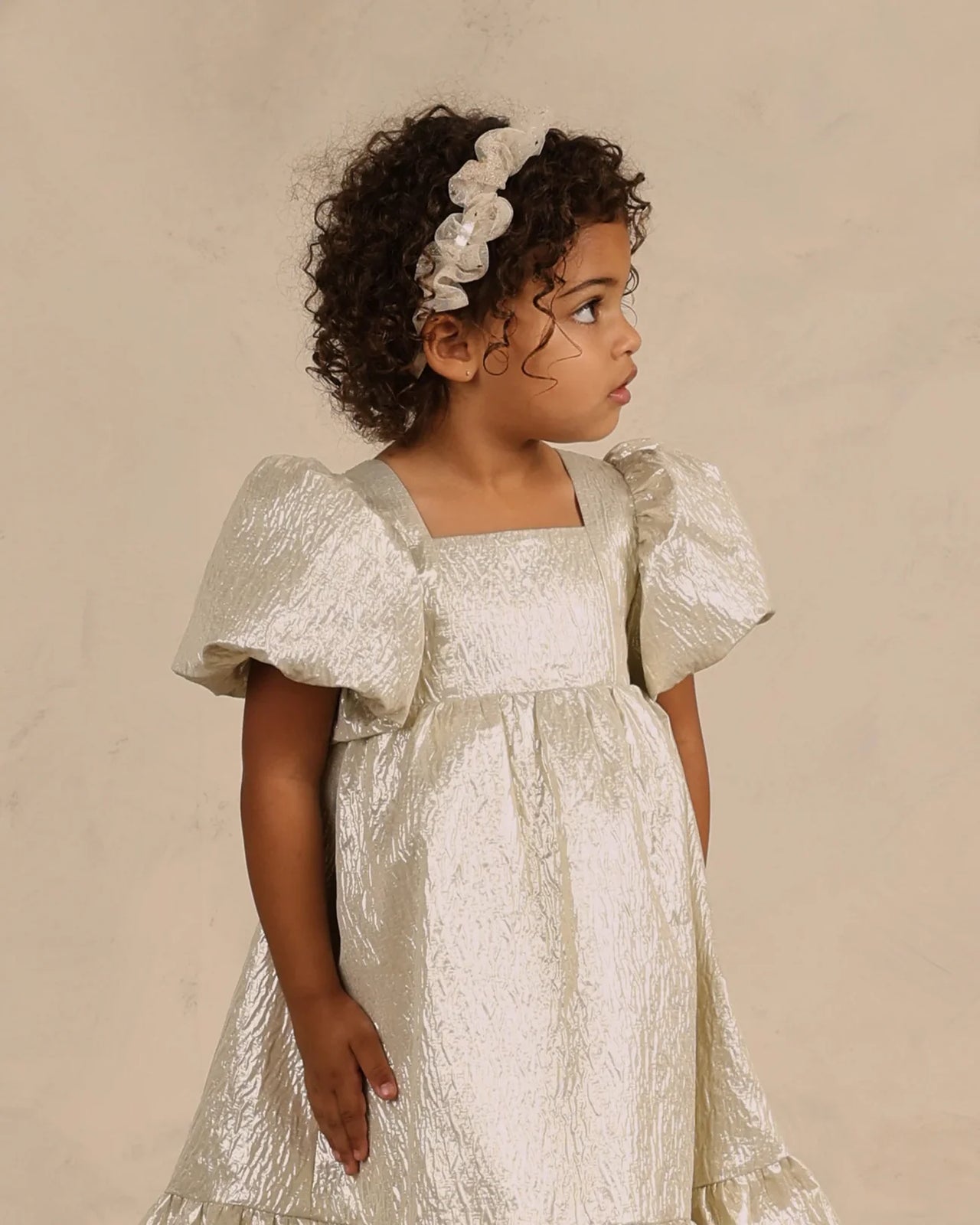 NORA LEE AUGUSTA DRESS - CHAMPAGNE