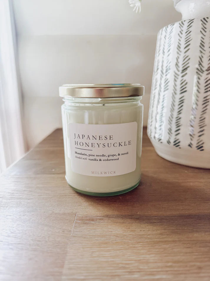 MILKWICK JAPANESE HONEYSUCKLE CANDLE LGE 250ML